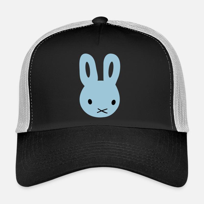 bunny/hase - Trucker Cap - Schwarz/Steingrau