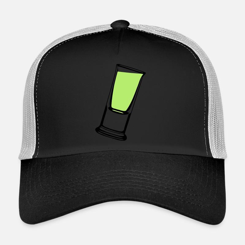schnapsglass2 Trucker Cap