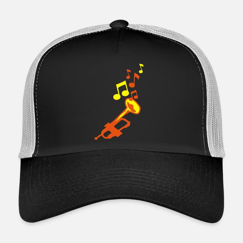 Trompete Trompete Trompete Noten Trucker Cap