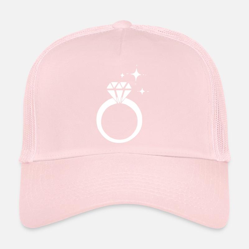 Diamond ring Trucker Cap