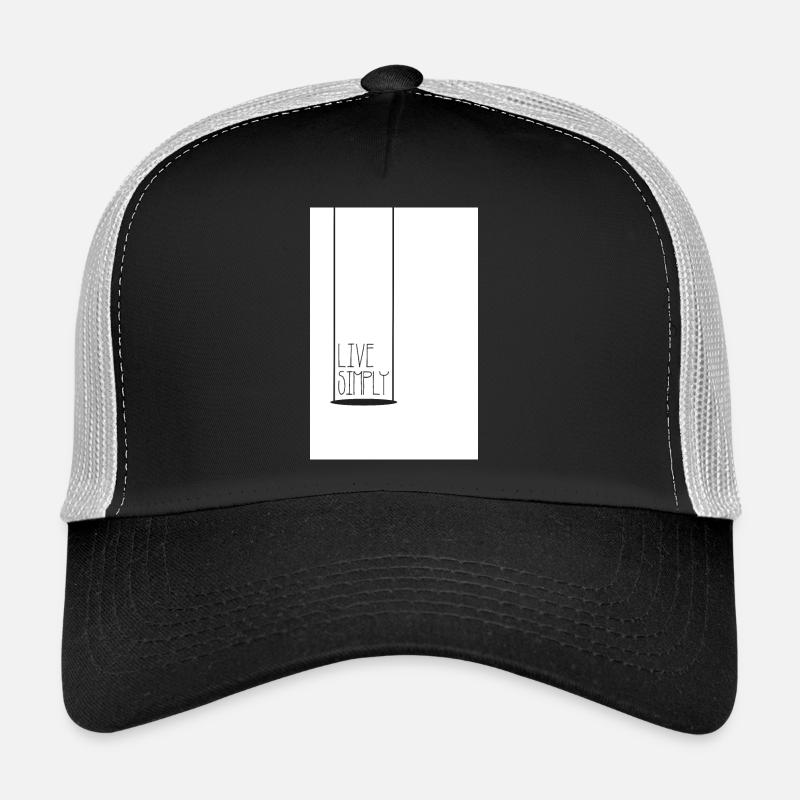 Live simply Trucker Cap