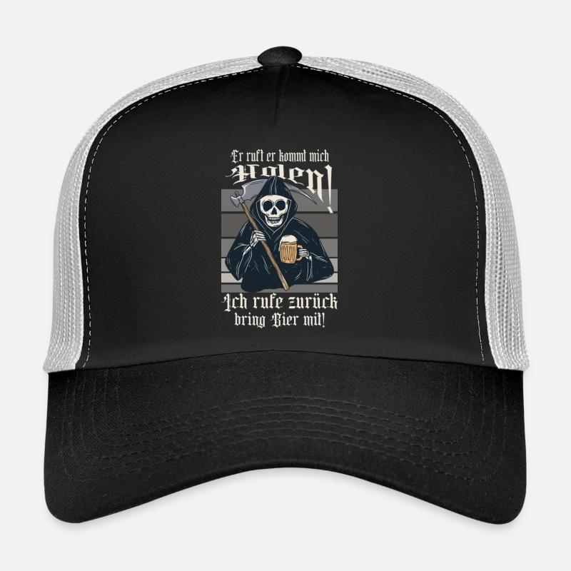 Er ruft ich komm dich holen ! Trucker Cap