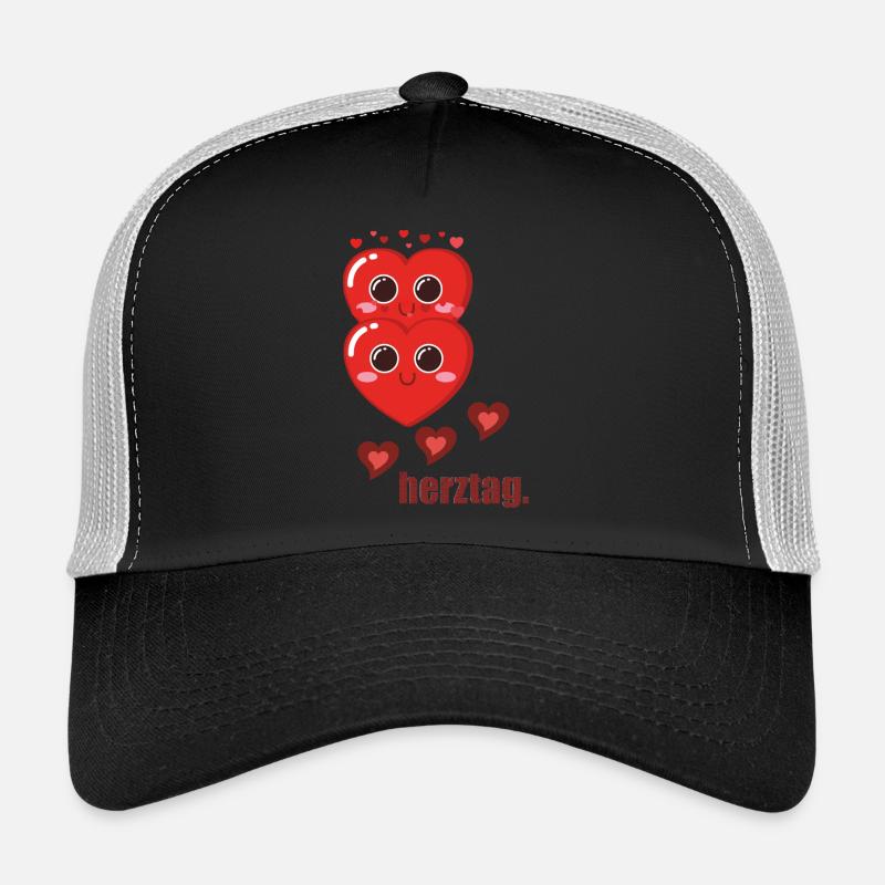 herztag Valentinstag Trucker Cap