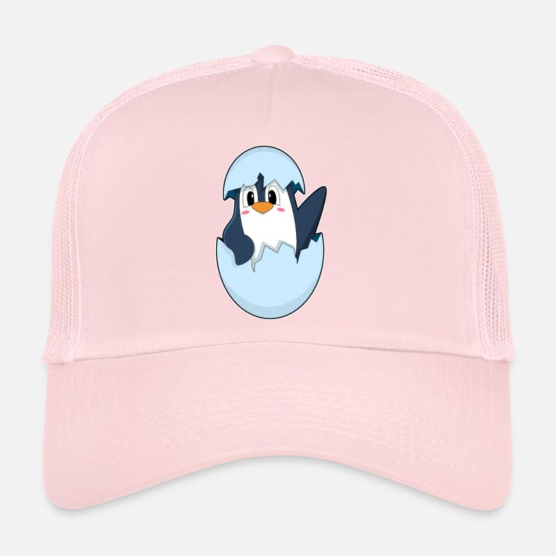 Penguin Eggshell Trucker Cap