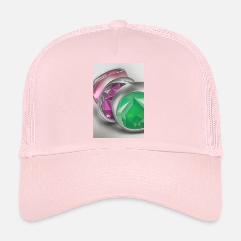 Pierres précieuses Casquette trucker 
