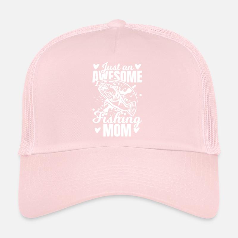 Lustige Fischer Mama Trucker Cap