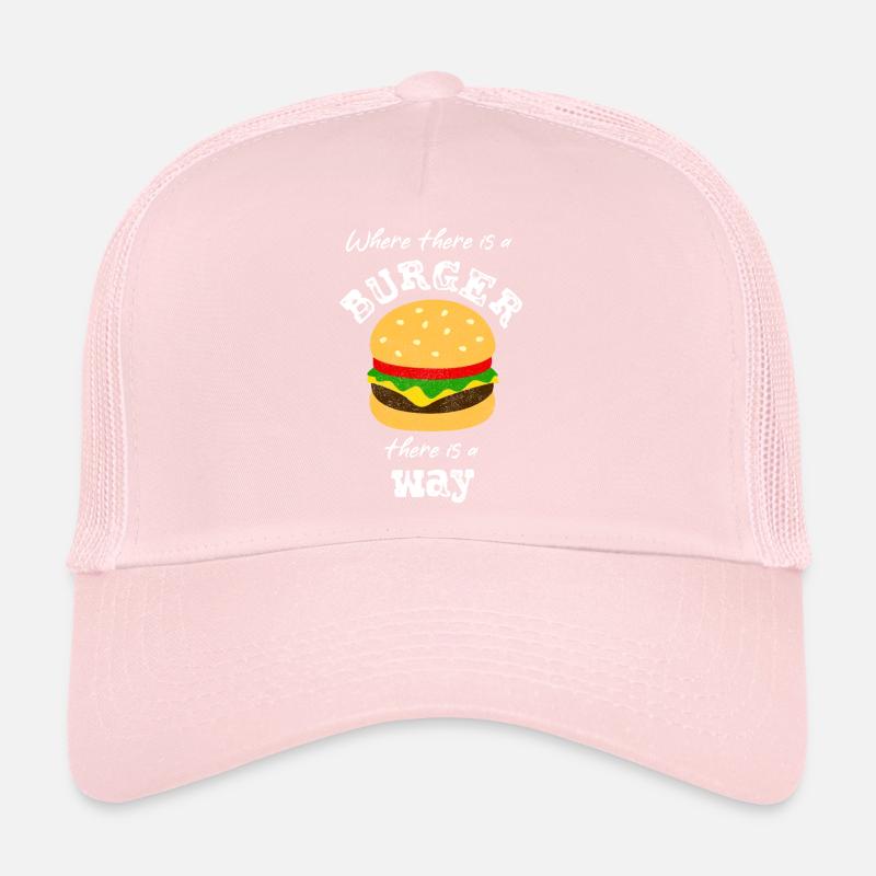 Hamburger à hamburger Casquette trucker 