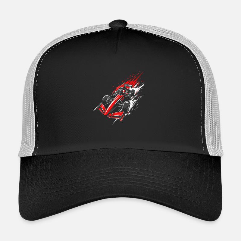 Formula Racing Car | High-Speed Racing artwork Trucker Cap