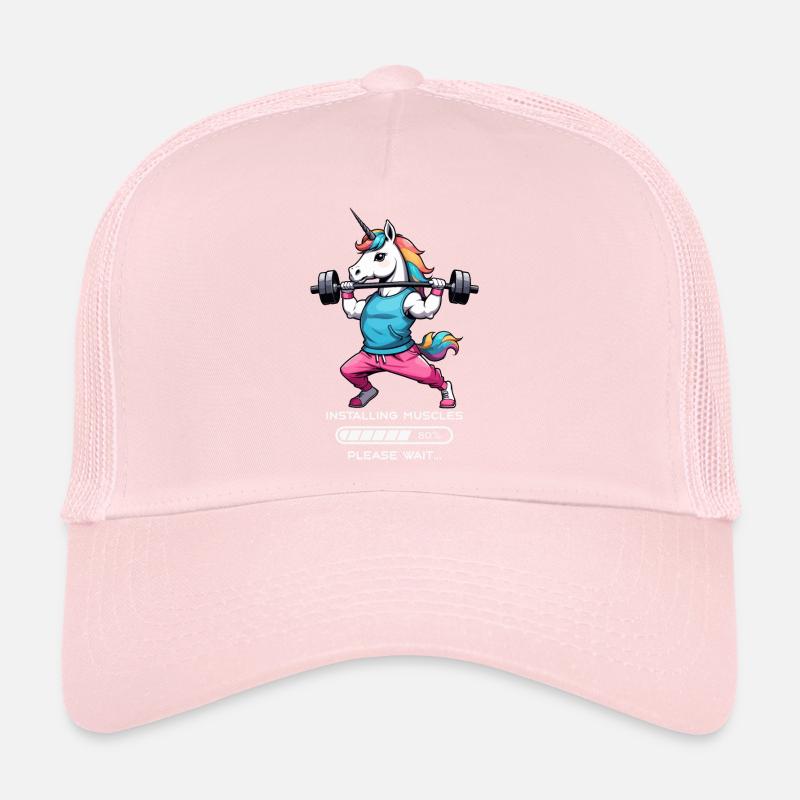 Licorne bodybuilder Casquette trucker 