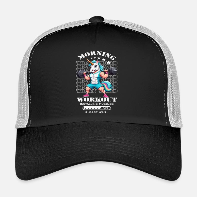 Einhorn Morning Workout Trucker Cap