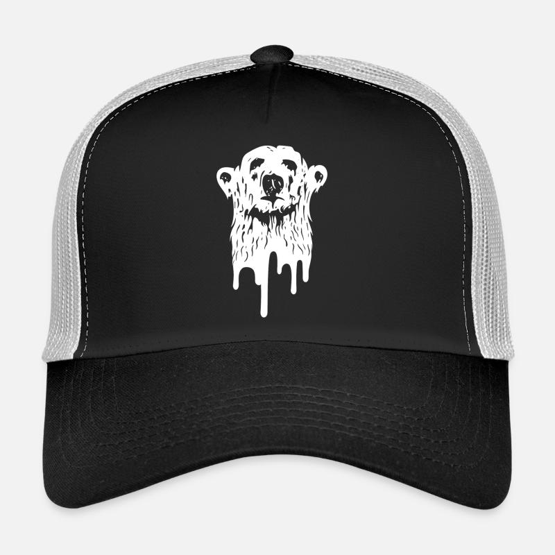 The polar bear melts Trucker Cap