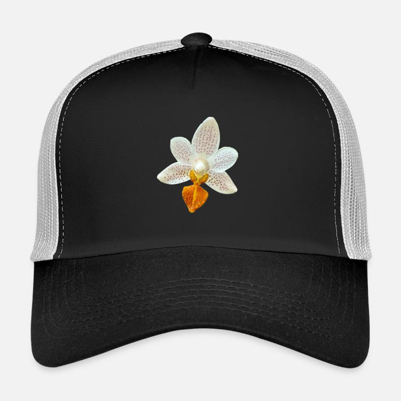 Fleur d’orchidée Phalaenopsis MiniMark Orchidée Casquette trucker 