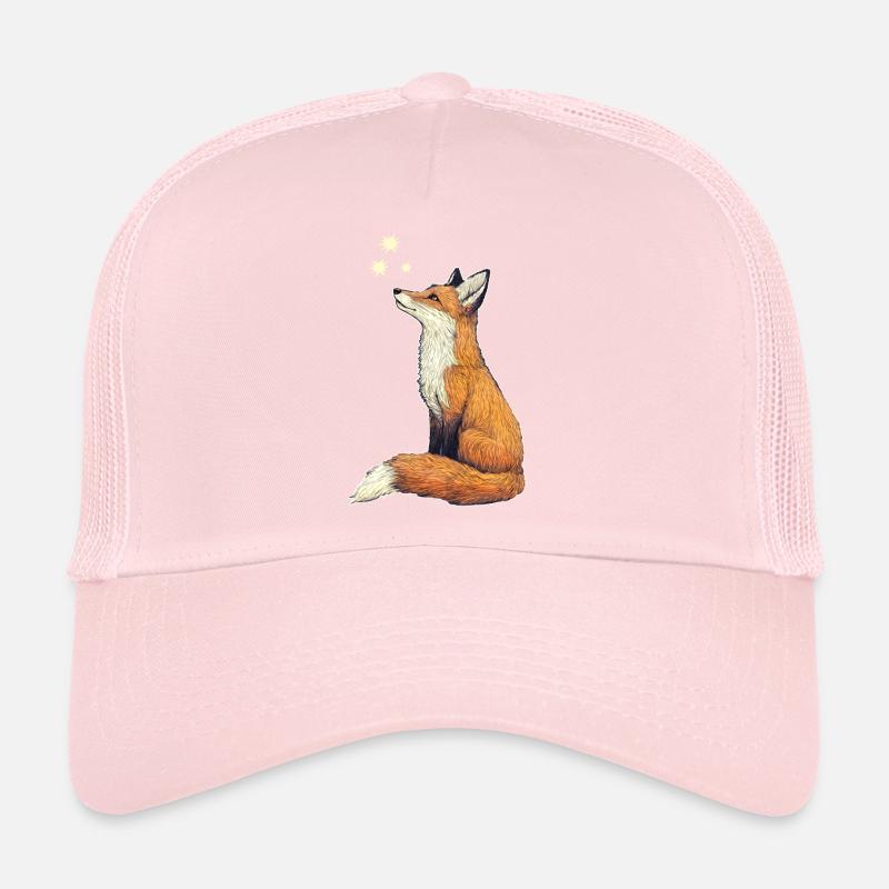 Fox with stars Trucker Cap