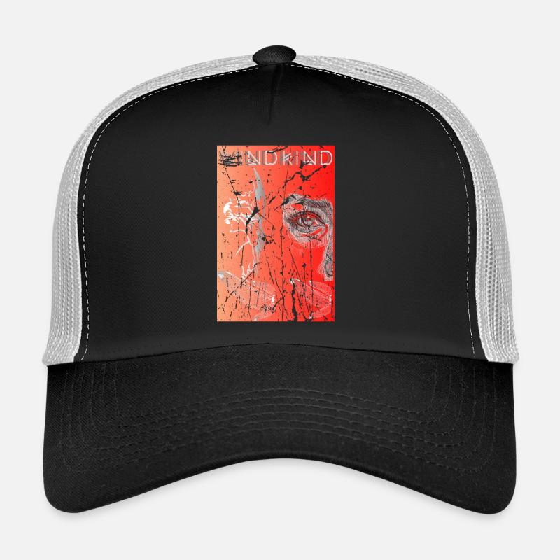 Orange surréaliste Casquette trucker 