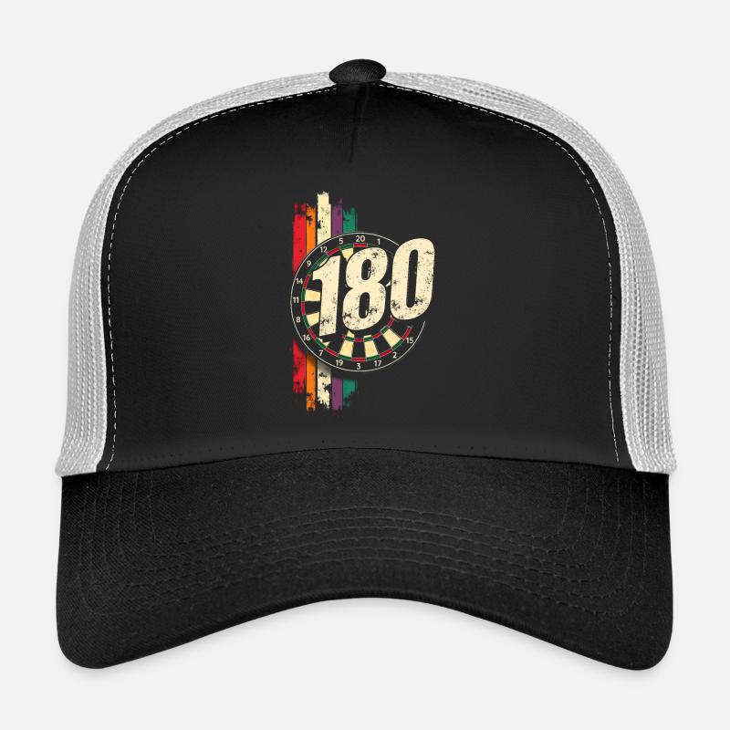 Fléchettes 180 Jeu de fléchettes Triple Dart Dartpfeil Casquette trucker 