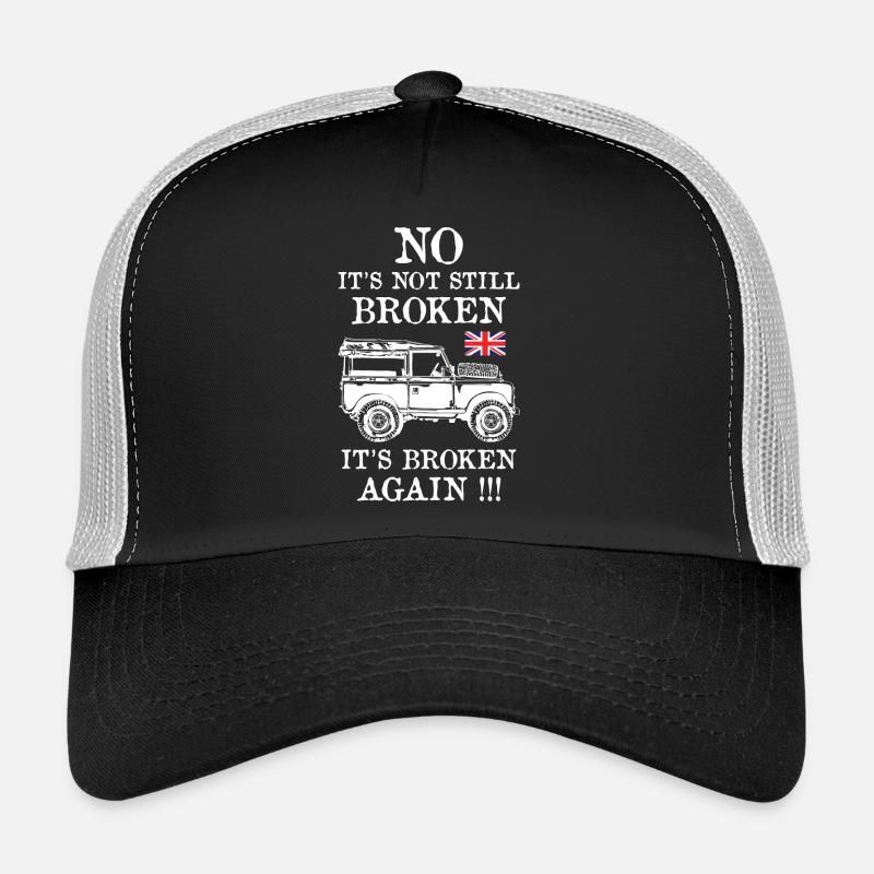 Landy Broken Again - Trucker Cap - black/stone grey