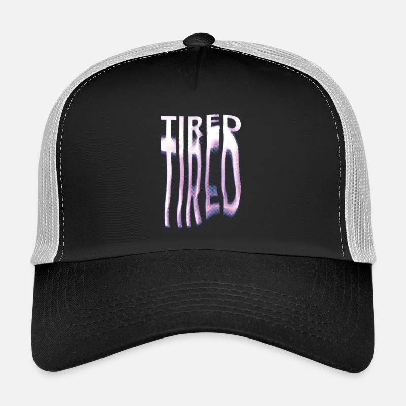 TIRED – Une esthétique déformée pour les insomniaques Casquette trucker 