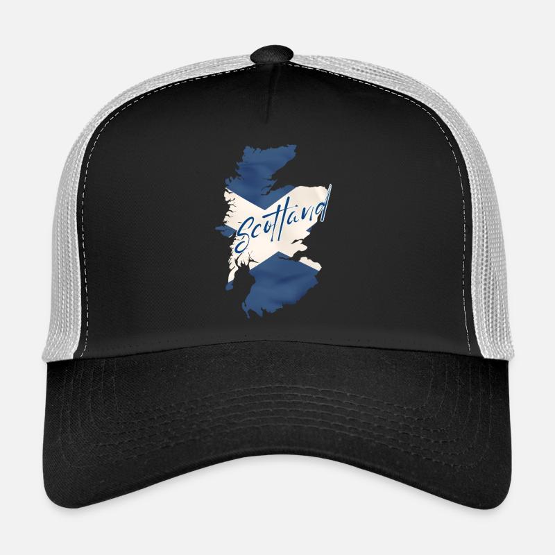Drapeau de l’Ecosse, fierté écossaise Casquette trucker 