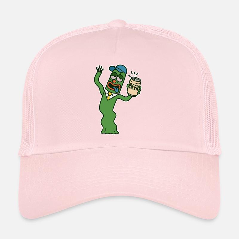 Camarade de canette de bière bancale-bancale Casquette trucker 
