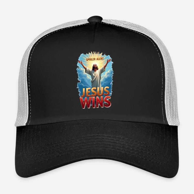Spoiler Alert : Jésus gagne Casquette trucker 