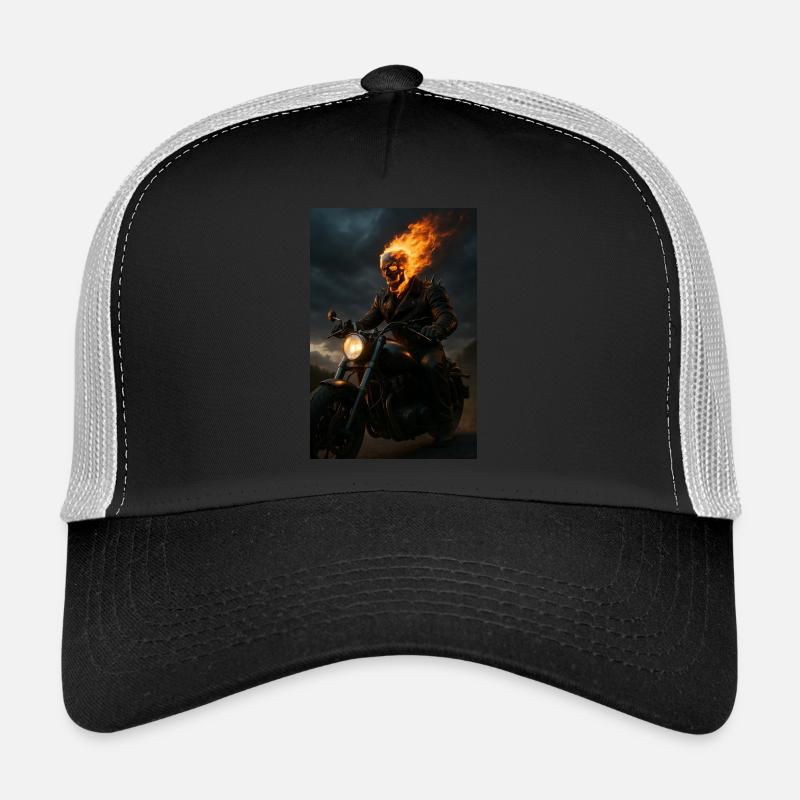 Cavalier fantôme Casquette trucker 