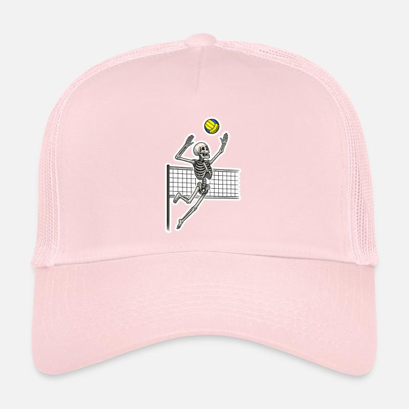 Squelette de volley-ball Spike Casquette trucker 
