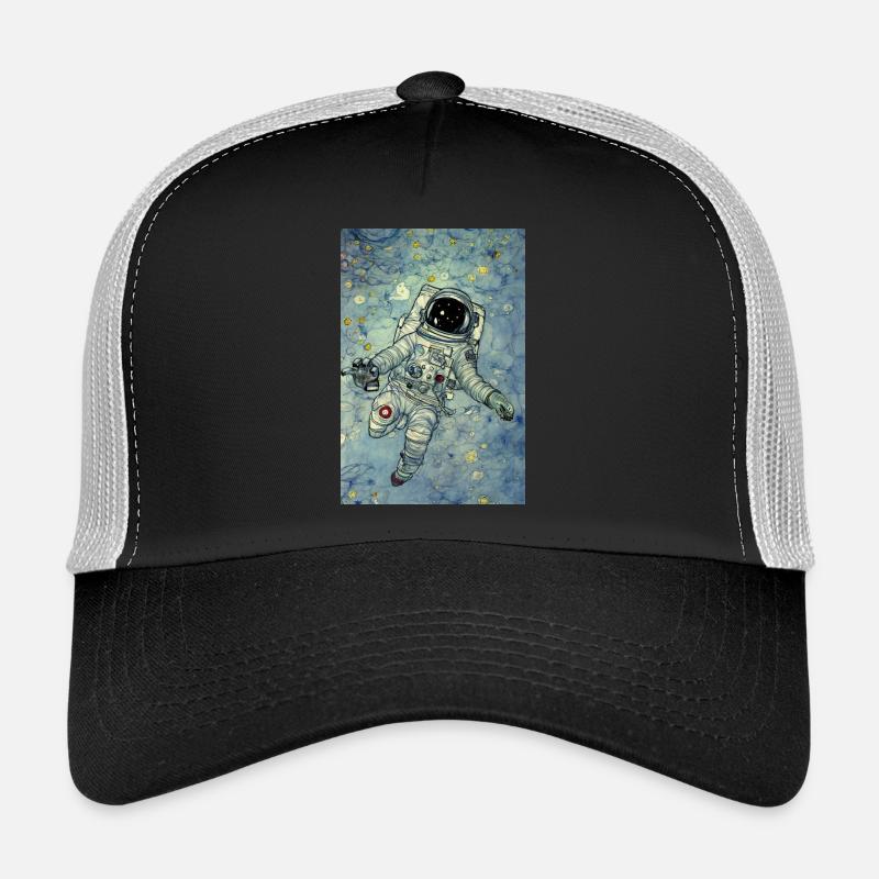 Astronaut mit Plasma2 Trucker Cap