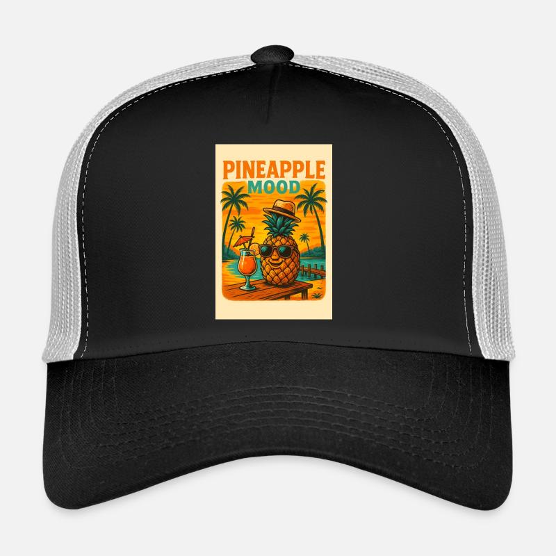 Pineapple Mood (Retro Vibes Edition) Trucker Cap