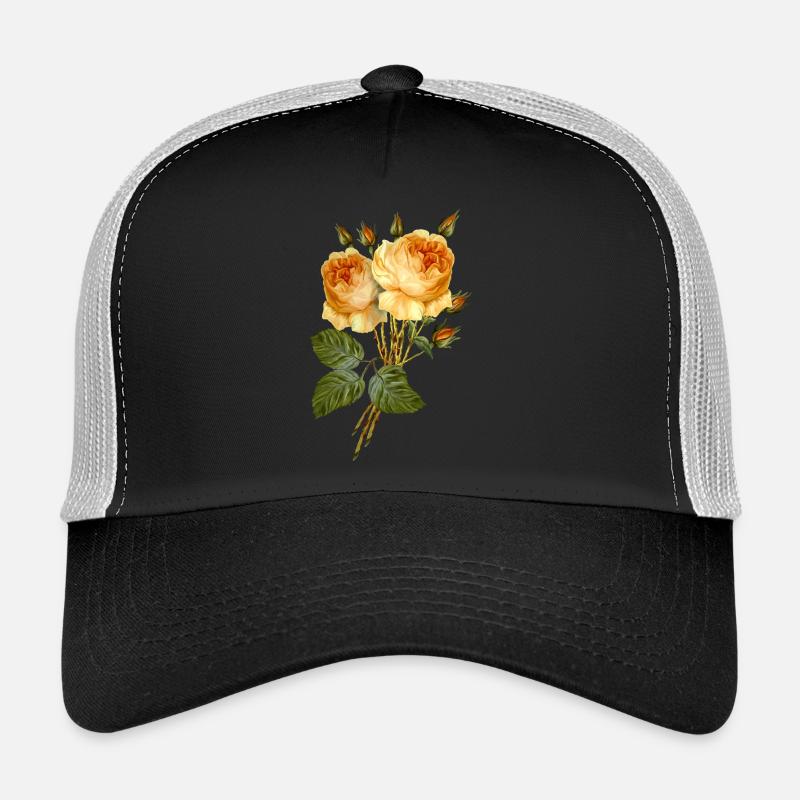 Fleur Casquette trucker 