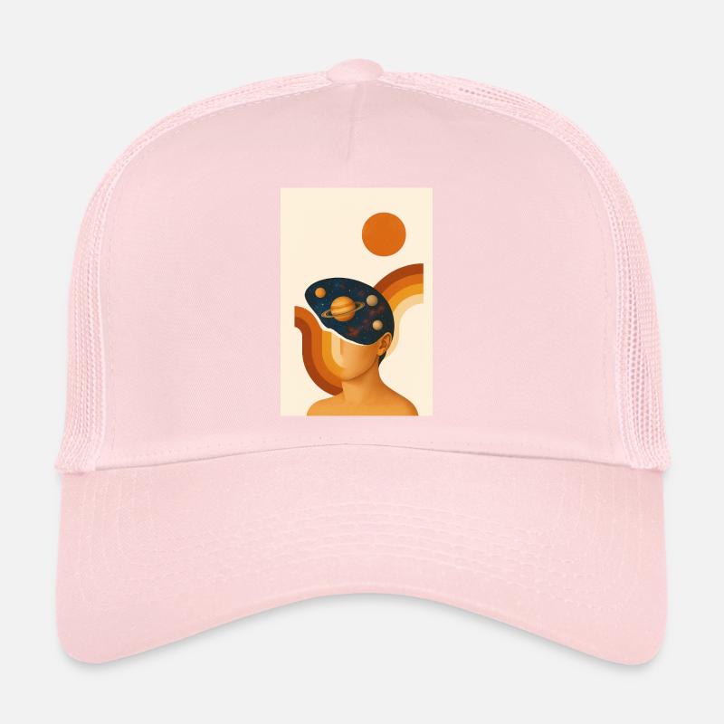 Abstract Genius Trucker Cap