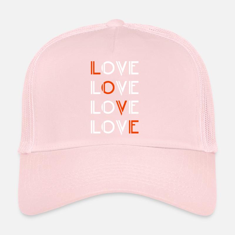 Amour / Liebe Casquette trucker 