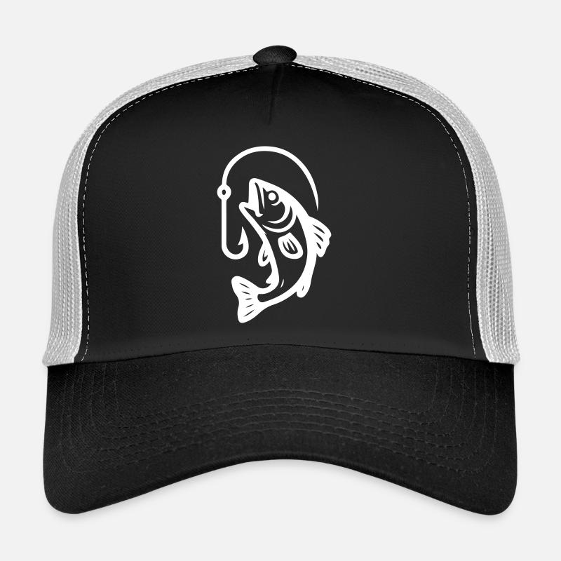 Fish Pike Fish Hook Trucker Cap