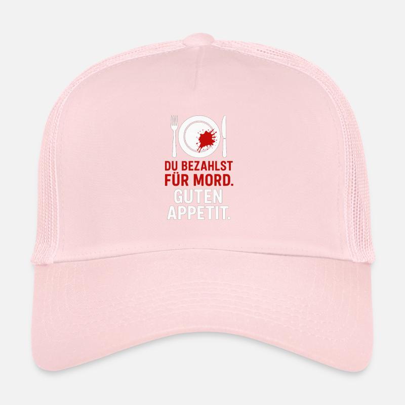 Murder on the plate Trucker Cap