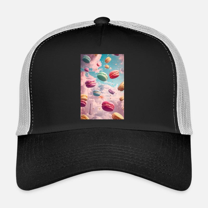 Pariser Macaron-Traumlandschaft Trucker Cap