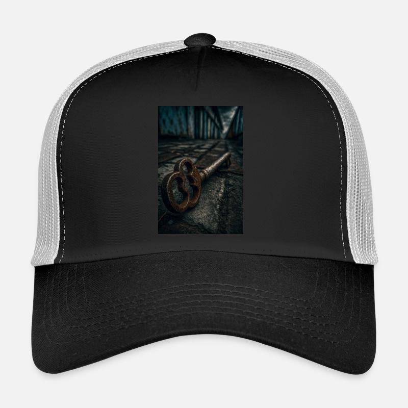 Clé rouillée des secrets oubliés Casquette trucker 