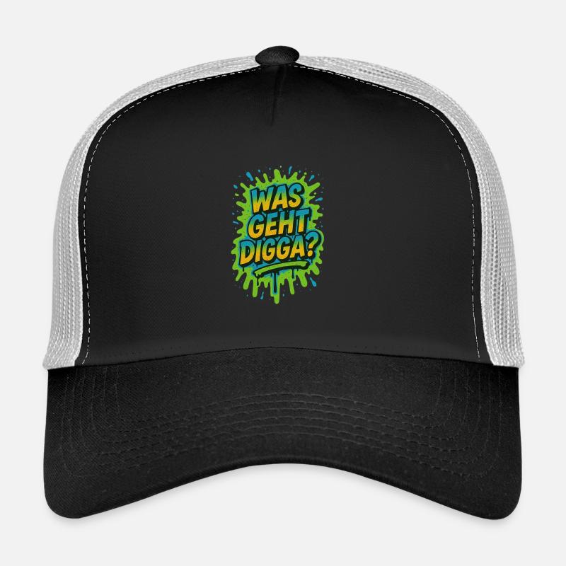 Que se passe-t-il Digga Youth Language Casquette trucker 