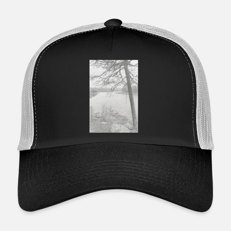 Nature - Trucker Cap - black/stone grey