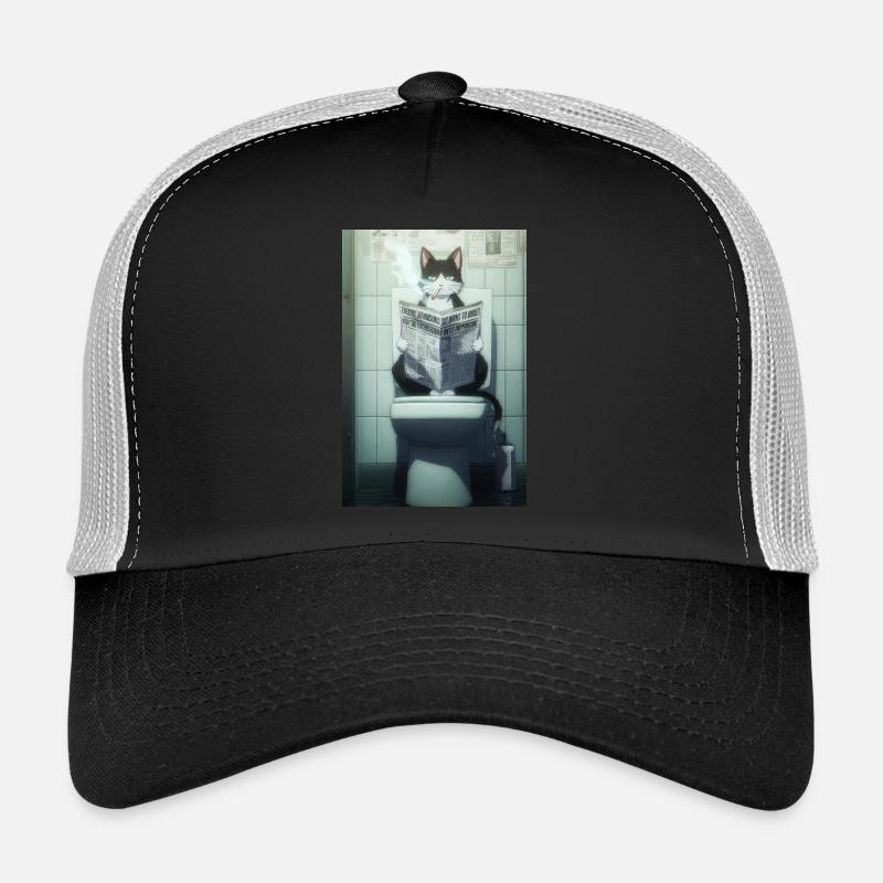 La routine matinale de Cool Cat Casquette trucker 
