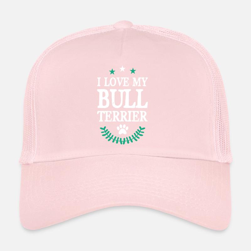 Bull terrier Casquette trucker 