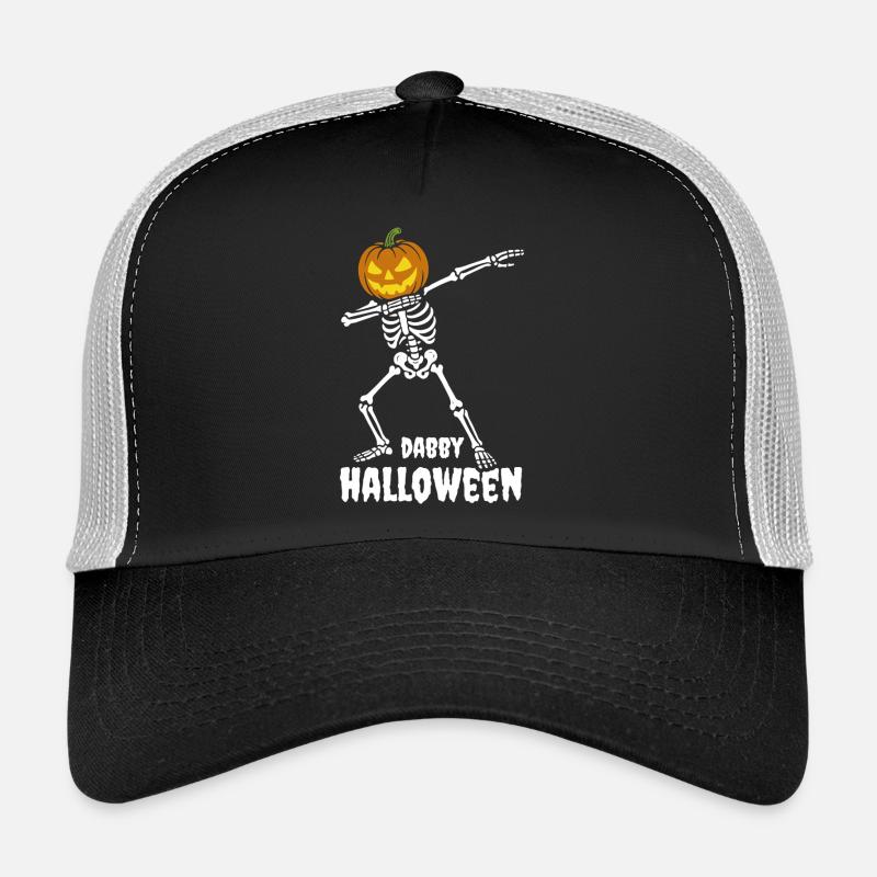 Dabby Halloween - Halloween Dab Dance Squelette Casquette trucker 