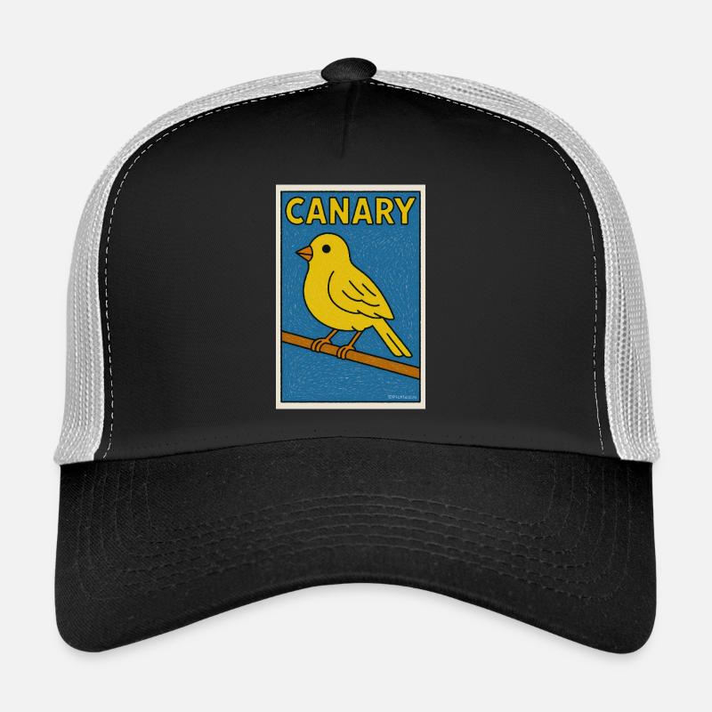 Canary Illustration  Trucker Cap