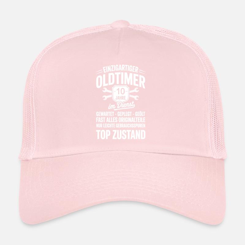 bester Mitarbeiter - Oldtimer Mechaniker Trucker Cap