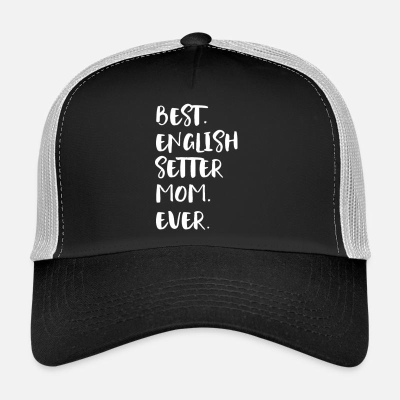 Setter anglais Setter Englischer Setter Casquette trucker 