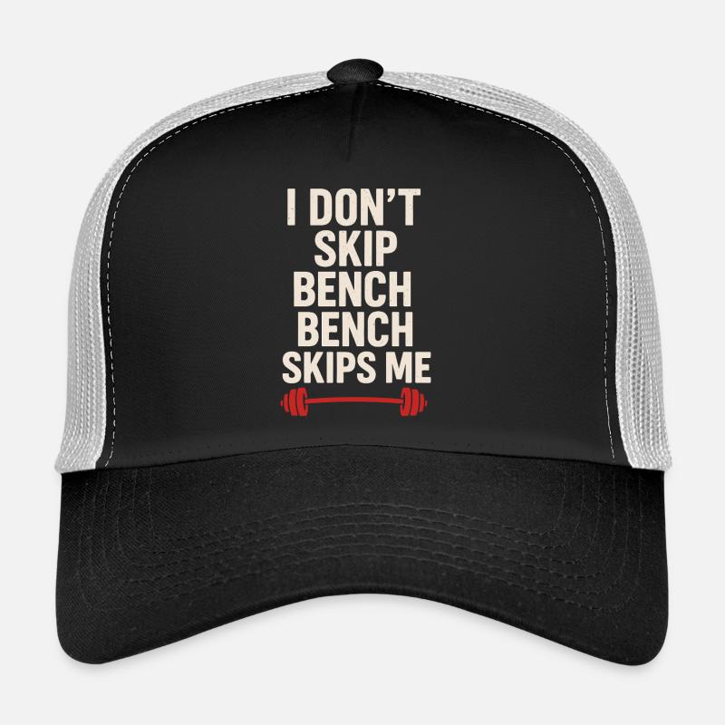 Drôle de développé couché Meme Spot Me Bro Powerlifting Casquette trucker 