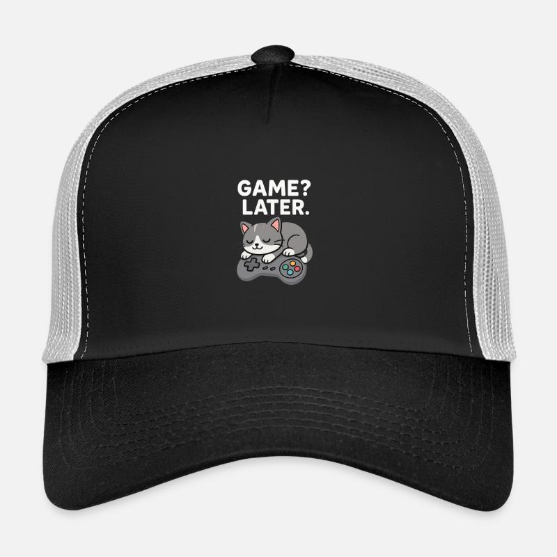 Jeu plus tard : Cat Controller Casquette trucker 
