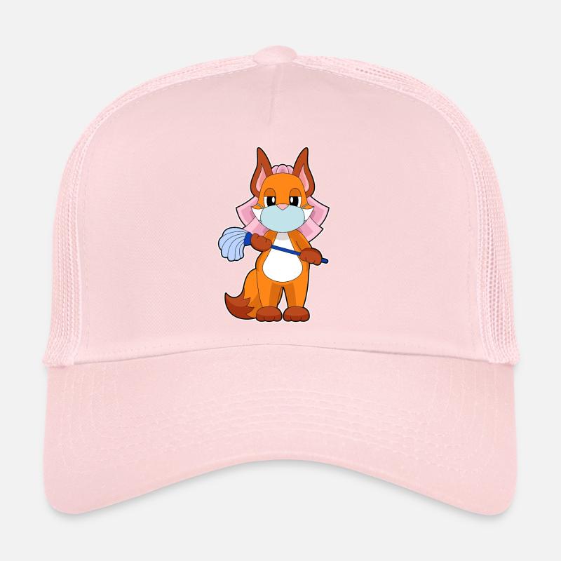 Fox Bridal Veil Wedding Trucker Cap