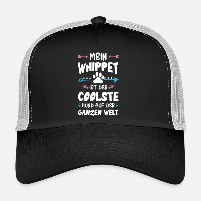 whippet hund spruch Trucker Cap