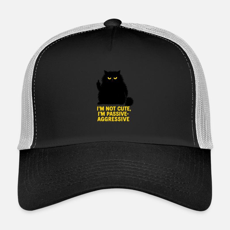 I'm Not Cute – Mr. Cuddly Stuff Trucker Cap