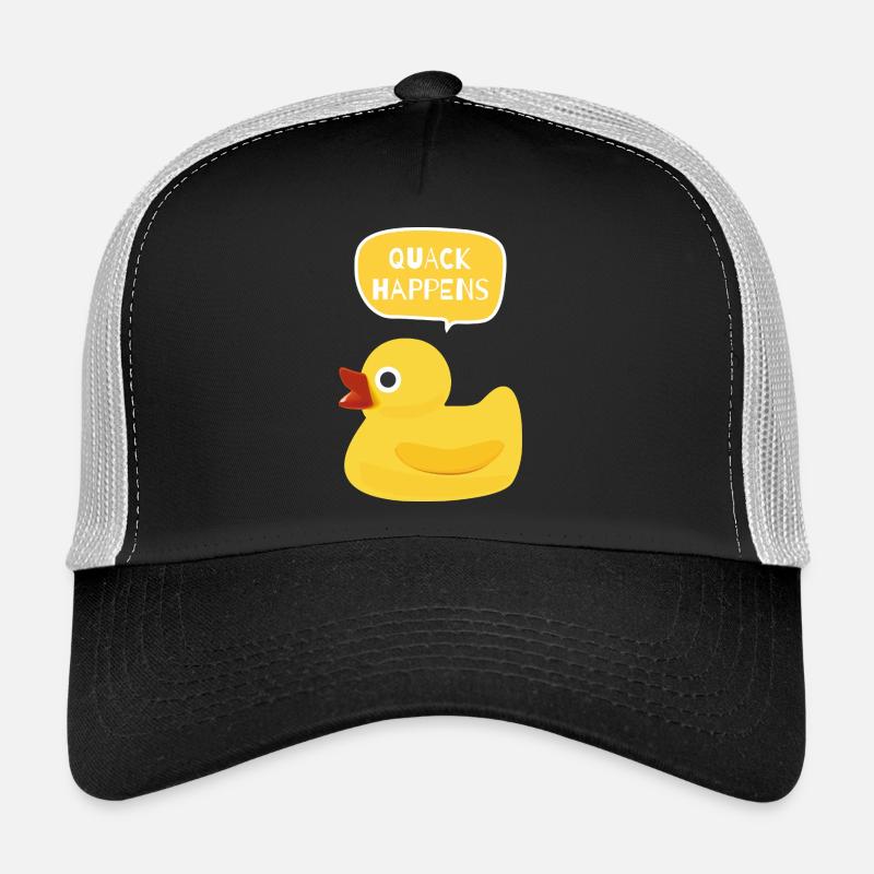 Quack Happens Duck Design Trucker Cap