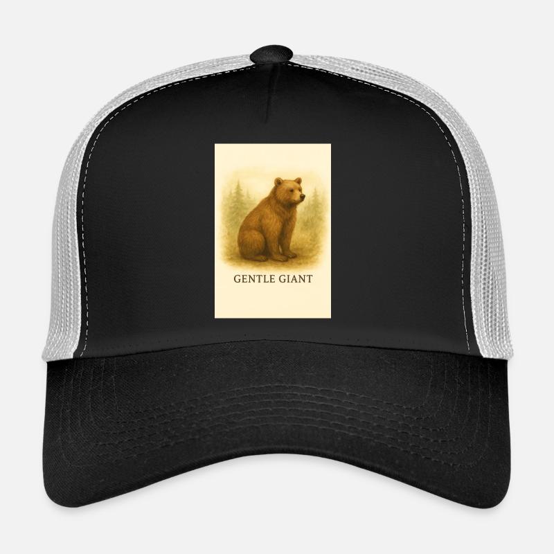 Ours géant mou Casquette trucker 